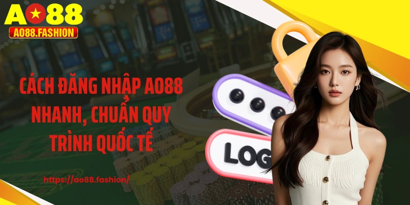 Cách đăng nhập AO88 nhanh, chuẩn quy trình quốc tế