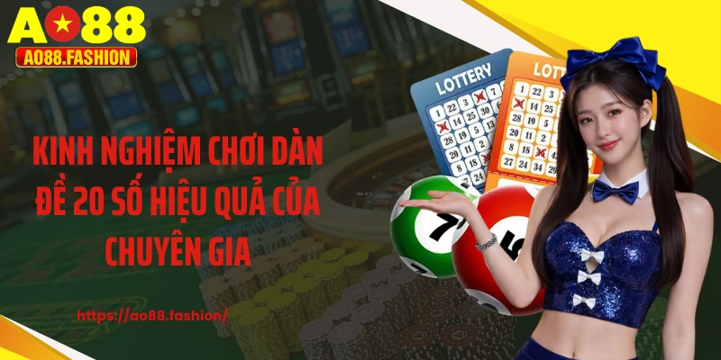 Kinh nghiệm chơi dàn đề 20 số hiệu quả của chuyên gia